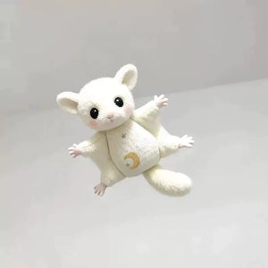 Cute Sugar Glider Plush Keychain - Bear Hugs