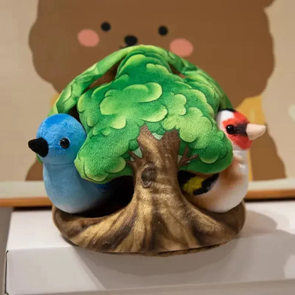 Tweet Retreat Tree House Plush Set