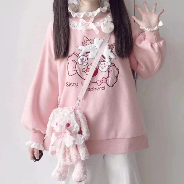 Sweetheart Bunny Crewneck - Bear Hugs