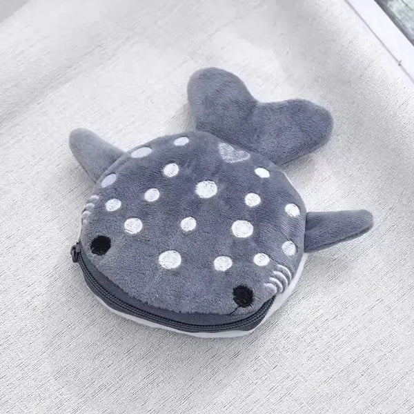 Whale Shark Plush Coin Purse