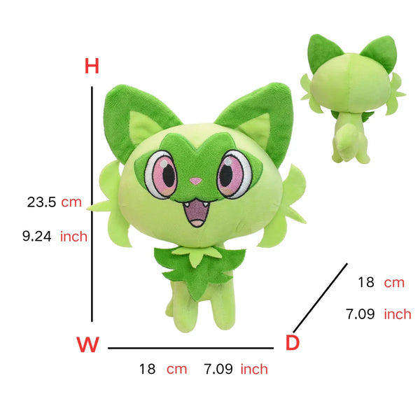 Floragato Sprigatito Meowscarada Plush Toy Anime Figure Model Gift for Kids Children Birthday Gift Anime Stuffed kawaii cute - Bear Hugs