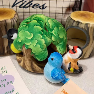 Tweet Retreat Tree House Plush Set