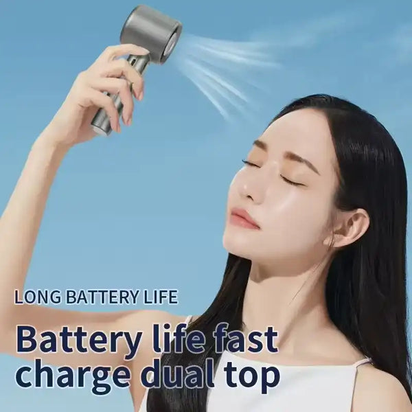 Wind-Whipped Wonder Handheld Fan