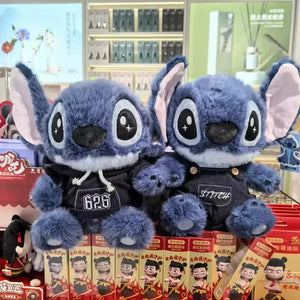 Cosmic Blue Alien Hoodie Plushie (30 cm)