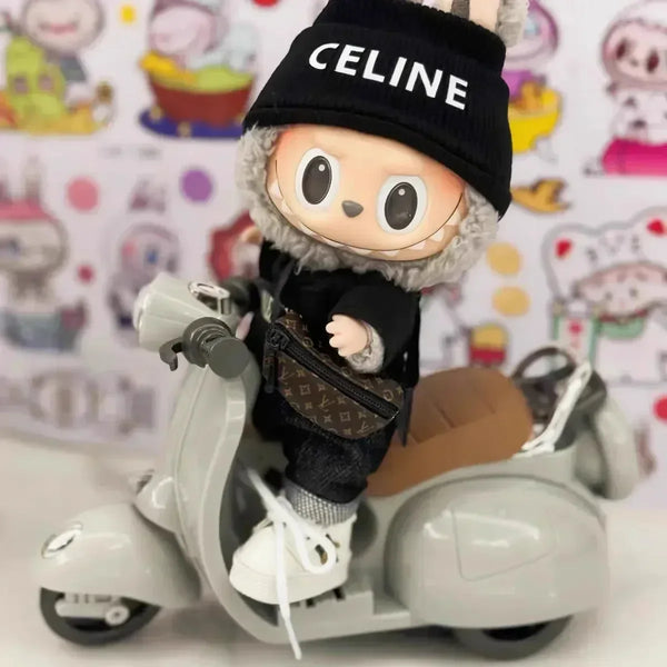 Labubu Mini Travel Moped - Bear Hugs