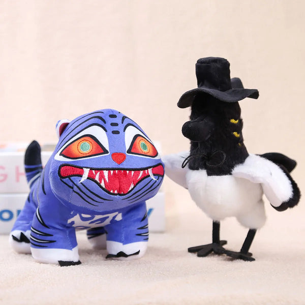 New Kpop Demon Hunters Stuffed Animals Plush Doll Peripheral Derpy Tiger Plush Doll Sussie K Pop Peripheral Toy Gift - Bear Hugs