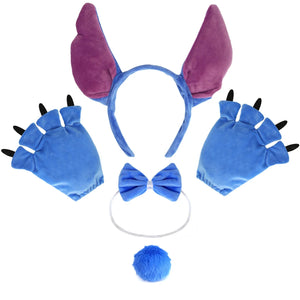 Baby Disney Movie Stitch Role Playing Costume Sets Cartoon Cute Princess Dress Stage Performance Purim Carnival Kids Dress - Bear Hugs