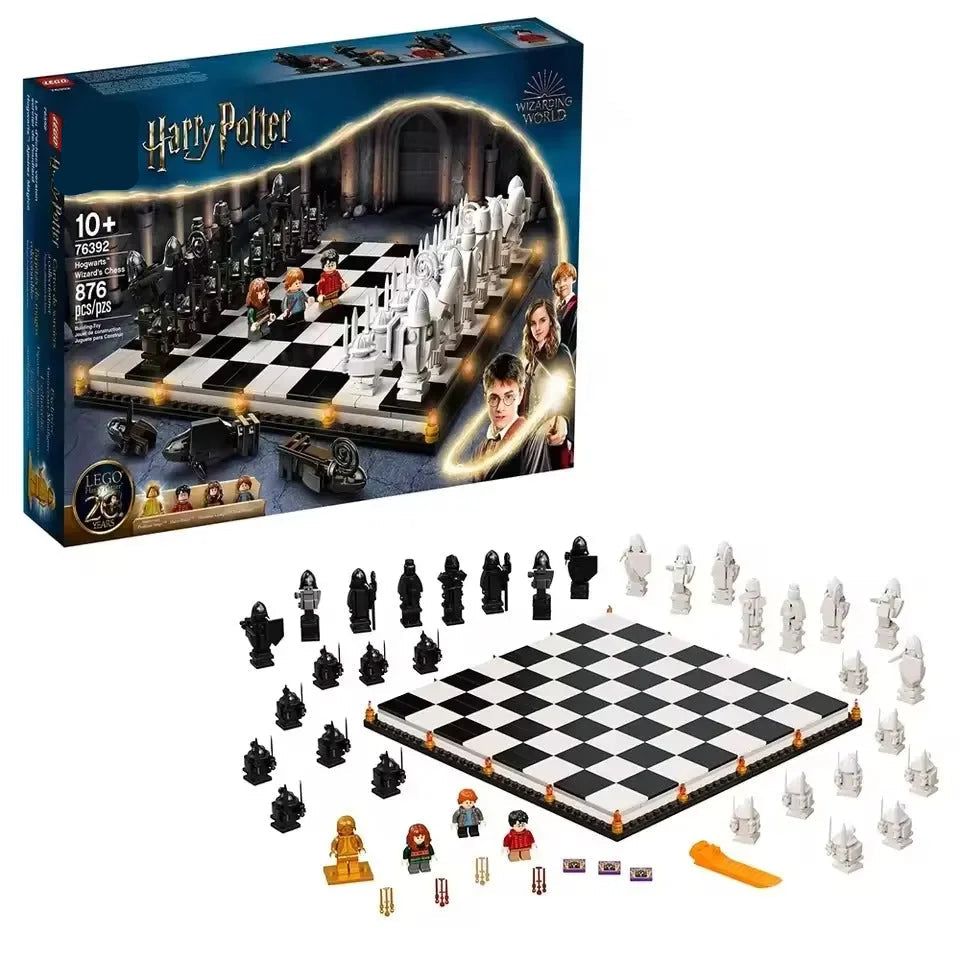 Hogwarts Wizard Chess Building Block Set