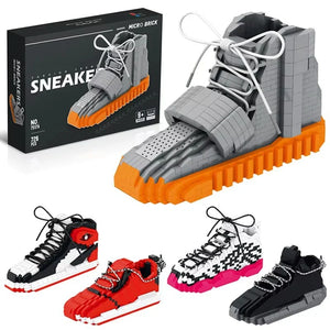 Streetwear HypeSneaker 3D Micro Building Blocks