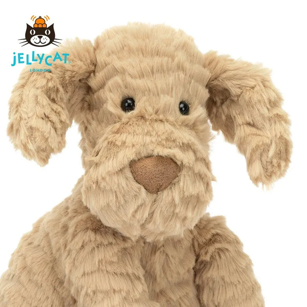 JC Wavy Puppy Plush Toy Comforting Doll Stuffed Animal Kids Plushie Birthday Gift UK - Bear Hugs