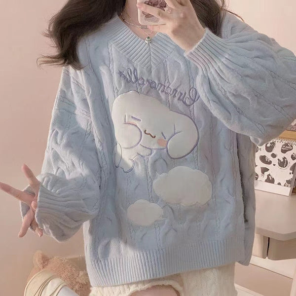 Sleepy Puppy Knit Sweater - Bear Hugs