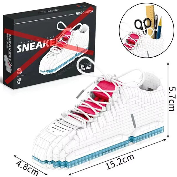 Streetwear HypeSneaker 3D Micro Building Blocks