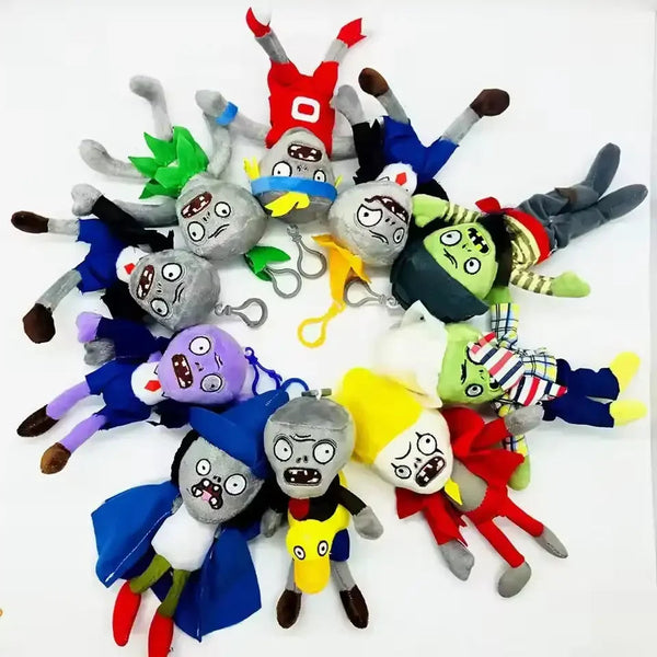Plants & Zombies Plush Keychain