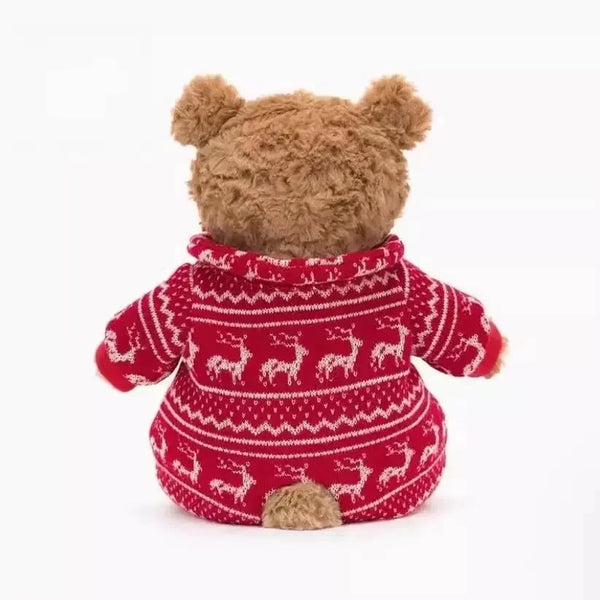 JC Christmas Barcelona Bear Plush - Bear Hugs