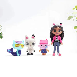 Gabby's Dollhouse Cat Crew Figurines (Set of 13)