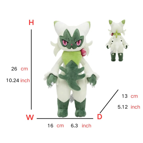 Floragato Sprigatito Meowscarada Plush Toy Anime Figure Model Gift for Kids Children Birthday Gift Anime Stuffed kawaii cute - Bear Hugs