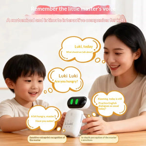 I.Luki LUKI Smart Robot Companion Robot Social Emotional Foreign Language Learning Wireless Indoor Intelligence Gifts - Bear Hugs