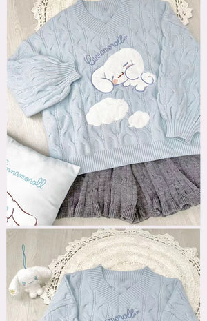Sleepy Puppy Knit Sweater - Bear Hugs