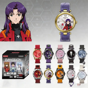 BANDAI NEON GENESIS EVANGELION Time Completion Plan Series Watch Blind Box Anime Character Model Toys Gifts - Bear Hugs