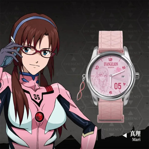 BANDAI NEON GENESIS EVANGELION Time Completion Plan Series Watch Blind Box Anime Character Model Toys Gifts - Bear Hugs