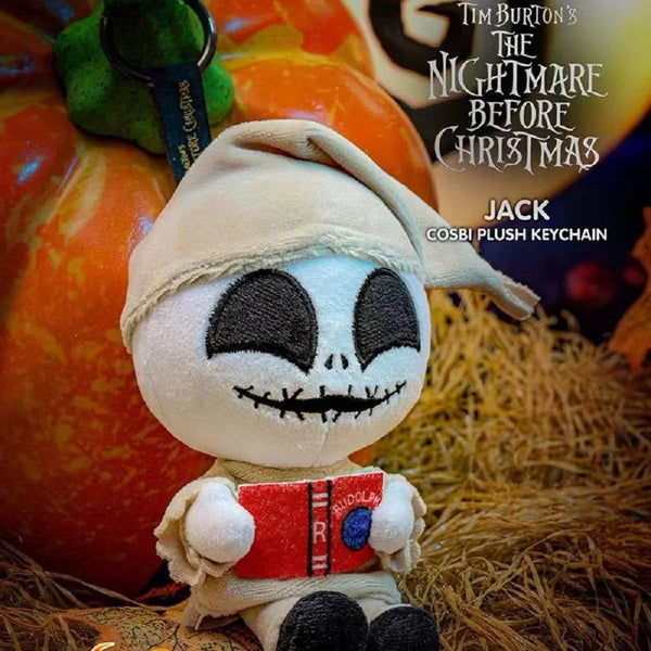 Hot Plush Toys The Nightmare Before Christmas Series Blind Box Cosbi Plush Dolls Keychain Pendant Mystery Box Collection Gifts - Bear Hugs