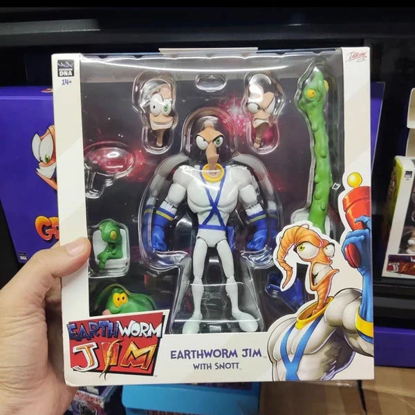 Earthworm Jim 2.0 Pdna 1/12 Psy Crow Bob The Killer Action Figure Worm Body Psy-Crow The Killer Collectible Gifts Toys - Bear Hugs