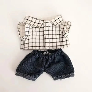 Labubu Hat, Shirt & Jeans Style Sets