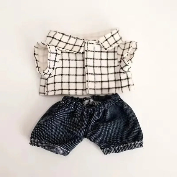 Labubu Hat, Shirt & Jeans Style Sets