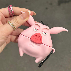 Grumpy Pig AirPods Case - Bear Hugs