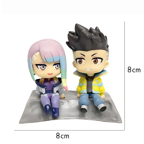 Cyberpunk Edgerunners David and Lucy Q-Version Figures