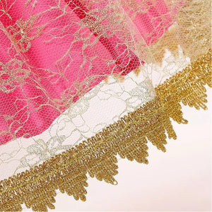 2026 Disney Sleeping Beauty Aurora Princess Dress Girl Cosplay Off Shoulder Kids Gifts Fancy Party Girl Baby Fine Lace Dress Set - Bear Hugs