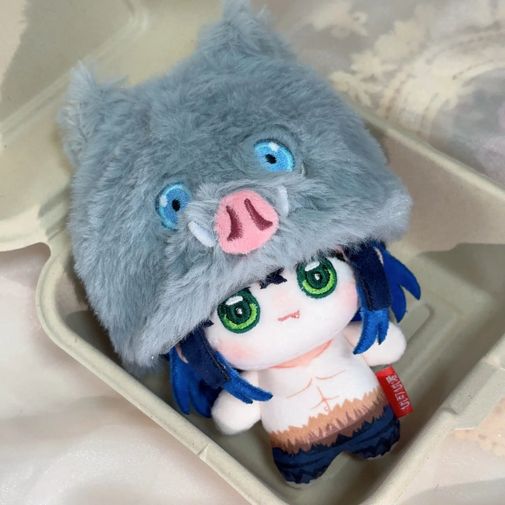 Demon Slayer Chibi Inosuke Hashibira Chibi Plush Doll (10 cm)