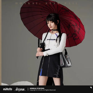 miHoYo Game Acheron Umbrella Honkai Star Rail Acheron Theme Long-handled Umbrella Anime Accessory Cosplay Xmas Gifts - Bear Hugs