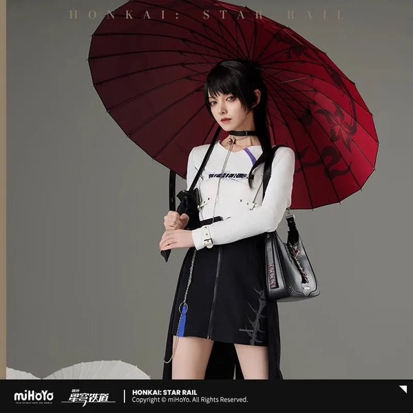 miHoYo Game Acheron Umbrella Honkai Star Rail Acheron Theme Long-handled Umbrella Anime Accessory Cosplay Xmas Gifts - Bear Hugs