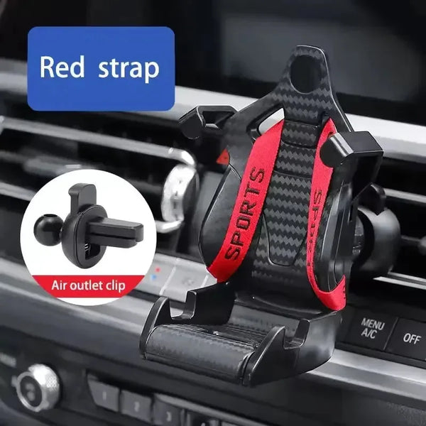 Racing Car Seat Phone Mount