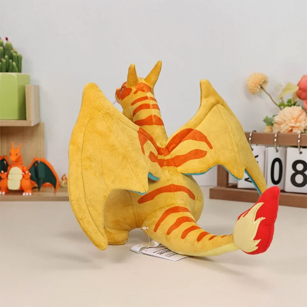 9" New Pokemon Plush Charizard Patterns Fuse Dragon Stuffed Toy Soft Doll Gift - Bear Hugs