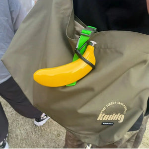 5Oz Banana Shaped 304 Stainless Steel Cup Outdoor Flask Stainless Steel Flask, Flask Portable Liquor Board Mini Water Glasses - Bear Hugs
