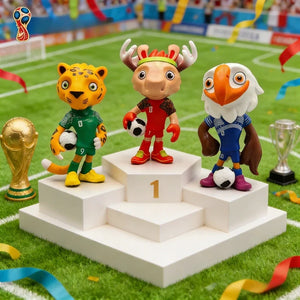 Football Tournament Star Figurine Ornaments Lucky Charm Limited Edition Football Fans Star Souvenir decorative ornaments - Bear Hugs