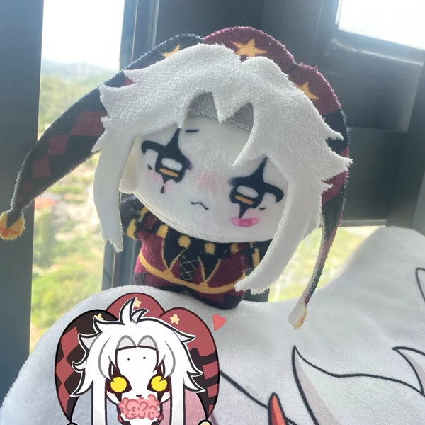 Game The Freak Circus Pierrot Cosplay Doll Plush Stuffed Cotton Figure Dolls Soft Plushies Carnival Accessories Halloween Props - Bear Hugs