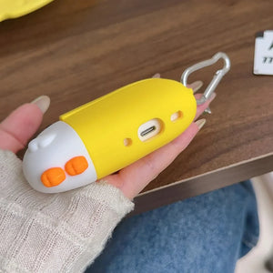 Funny Cartoon Big Mouth Bird Case For Apple AirPods 4 Pro 2 1 3 Soft Silicone Wireless Bluetooth Earphone Protective Cover Hook - Bear Hugs