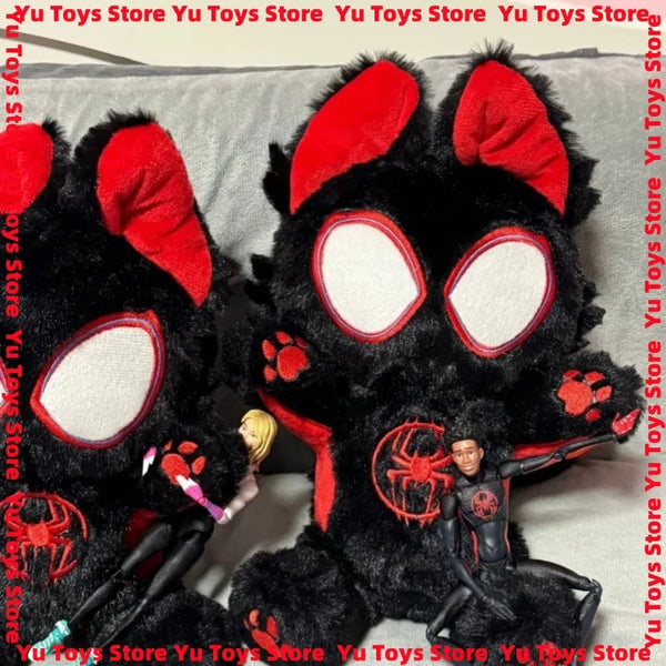 25cm Marvel Avengers Character Peripheral Miles Spider-Man Cat Shape Kawaii Plush Doll Home Decoration Christmas Gift - Bear Hugs