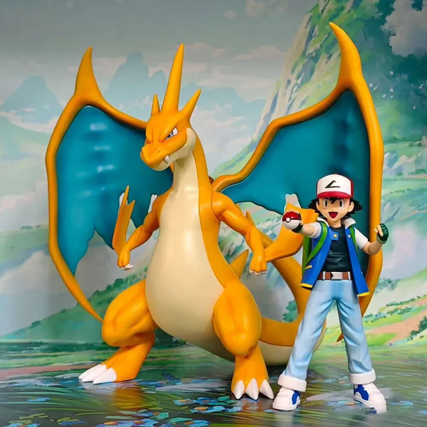 10.5cm/4.14in Pokemon Anime Figure Charizard Y Action Figures Pvc Collection Model Toys Gifts - Bear Hugs