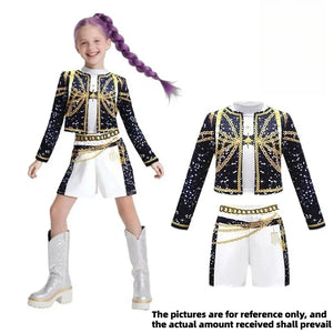 Disfraces de Cosplay para niños y niñas, Zoeyy Mhama Rumini, trajes de juego de rol de fantasía, trajes de fiesta de Carnaval y Halloween Kpop, 2026 - Bear Hugs