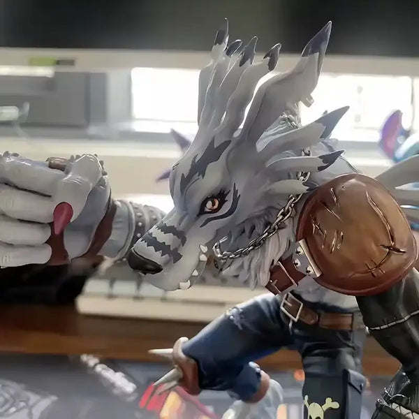 Mega Hit Digital Beast Werewolf Figure (20 cm)