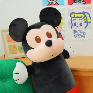 Mickey and Minnie Heritage Elongated Comfort Pillow