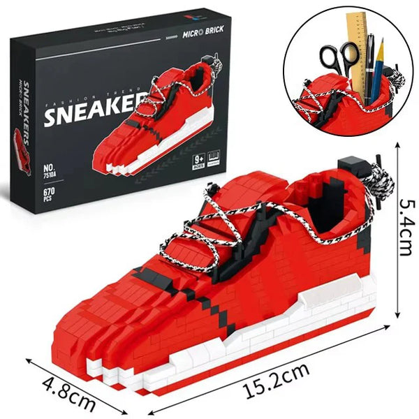 Streetwear HypeSneaker 3D Micro Building Blocks