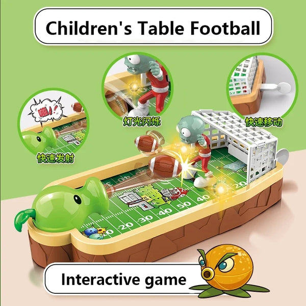 Plants vs Zombies Competitive Battle Series Children's Table Football Game Character Ornaments Interactive Game For Kid Boy Gift - Bear Hugs