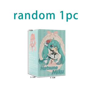 6pcs/set Anime new miku figure mini character ornaments kawai hatsune table decoration for home adult toy child gift - Bear Hugs