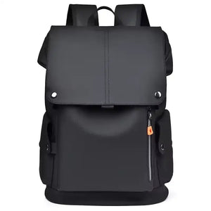 Premium Leather-Look Casual Backpack