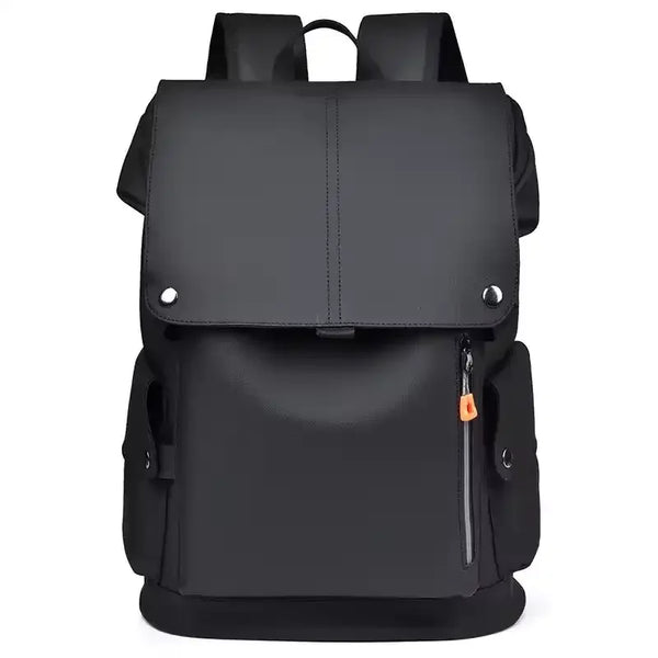 Premium Leather-Look Casual Backpack